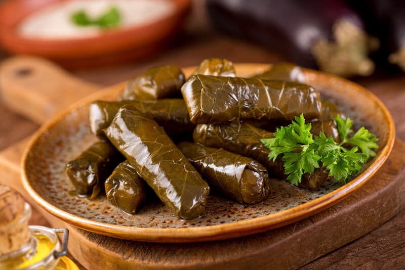 עלי גפן ממולאים